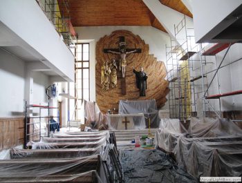 Prace remontowe w kościele – już rozpoczęte 13