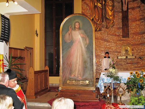 Nawiedzenie obrazu Jezusa Miłosiernego i relikwii św. Jana Pawła II i św. s. Faustyny